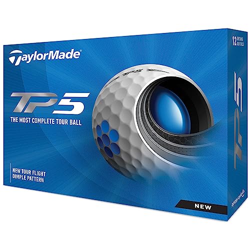 Dark Cyan TaylorMade TM24 TP5 Golf Balls White / TM21 TP5 taylormade-tm24-tp5-golf-balls Taylormade 51HSA2tE3OL.jpg