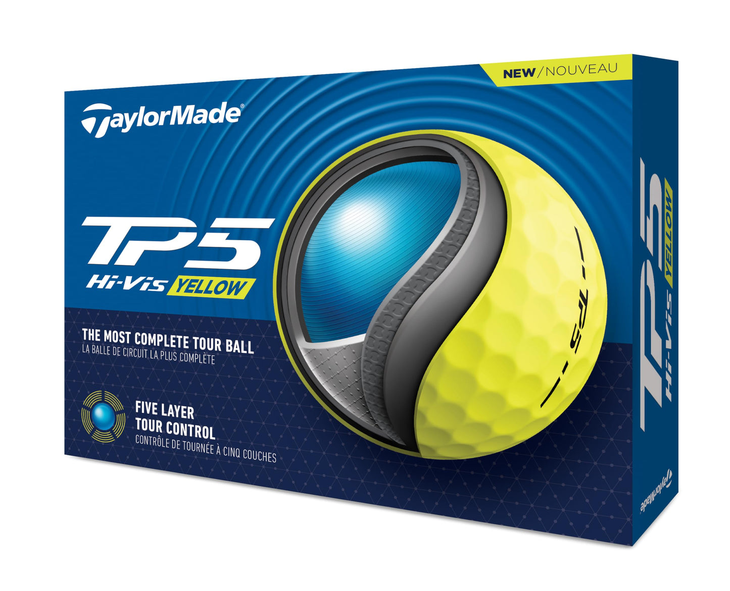Dark Slate Gray TaylorMade TM24 TP5 Golf Balls Yellow / TP5 taylormade-tm24-tp5-golf-balls Taylormade 81F8O6oyHML.jpg