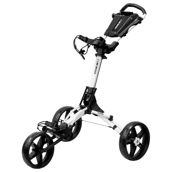 Light Gray Ezeglide Bolt 2 Auto Opening Trolley White ezeglide-bolt-2-auto-opening-trolley-grey-red Push Golf Trolley Ezeglide Ezeglide-Bolt-2-Auto-Opening-Trolley-FairWayGolfUK-64764149039428.webp
