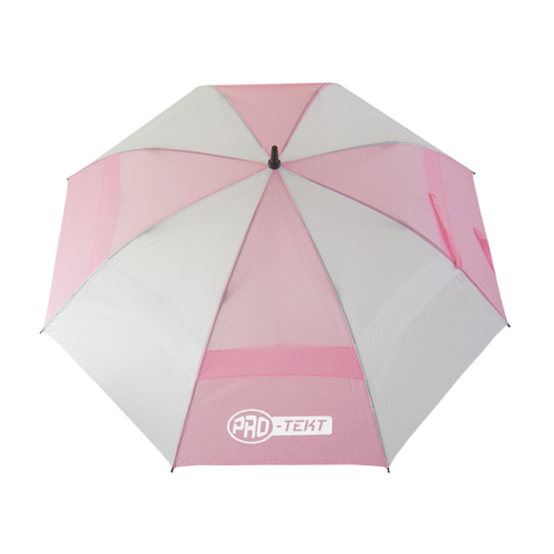 Tekt Auto Open Umbrella (White / Pink)