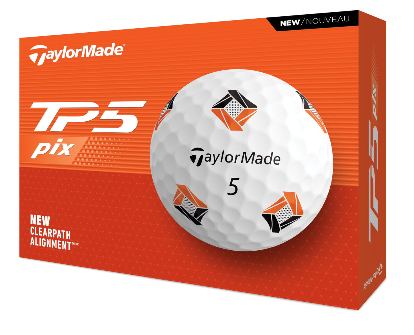 Chocolate TaylorMade TM24 TP5 Golf Balls White pix / TP5 taylormade-tm24-tp5-golf-balls Taylormade 71-RI433lHL.jpg