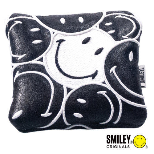 Smiley Original Stacked Mallet Putter Headcover